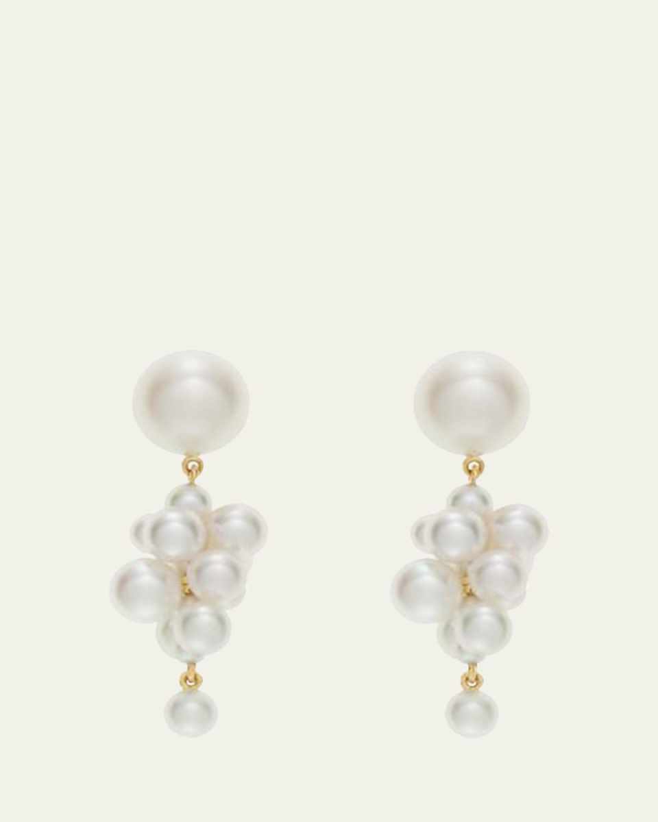 Pair Botticelli Clustered Freshwater Earrings